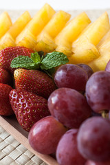 fresh fruit platter