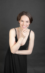 Fototapeta premium cheerful girl