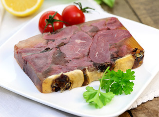 Sülze , Rindfleisch