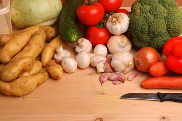 Frisches Gem&uuml;se