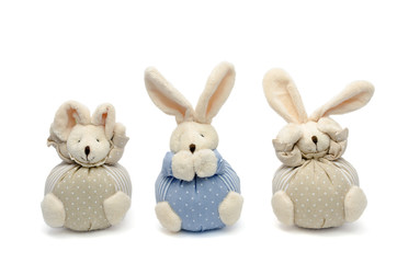 Three Wise Bunnies