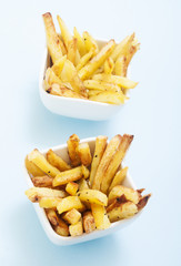 Baked Potato seasoned with salt, oil and spices