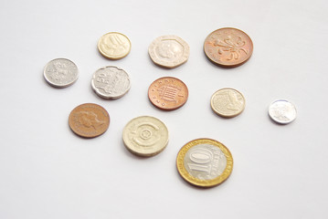 Money coins of different countries