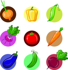 мультфильм овощей