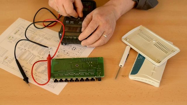 Ingenieur bei der Arbeit