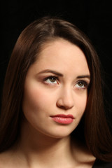 Fototapeta premium Portait einer jungen Frau Teenager