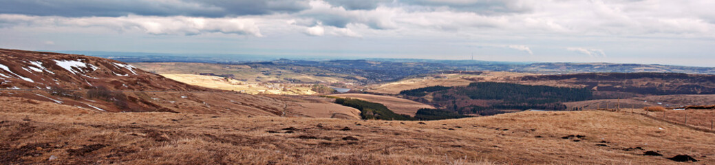 View from Holme Moss, looking towards Holmfirth