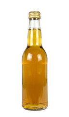 BEER BOTTLE ISOLATED IN WHITE