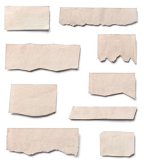 news paper page ripped message background