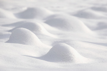 Snow surface, snow background