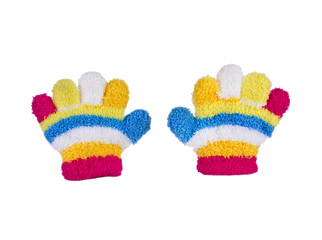 BABY GLOVES ISOLATED