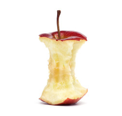 Core of a Red Apple