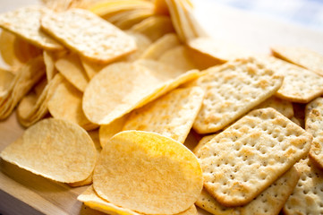 Chips and crackers