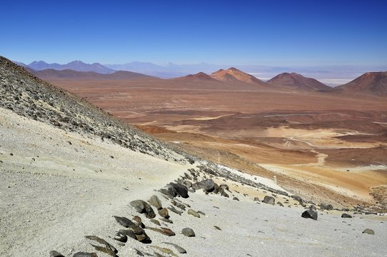 Vulkan El Toco in der Atacama- Chile