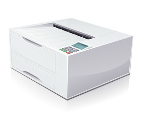 Fototapeta premium Laser printer