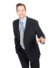 junger business mann