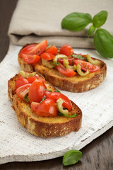 Bruschetta mit Tomaten