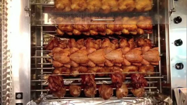 Stra&szlig;enverkauf von Grillh&auml;hnchen und Haxen