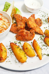 chicken with potatoes