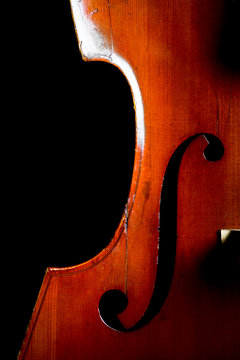 Vintage double bass