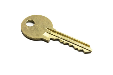Key on white