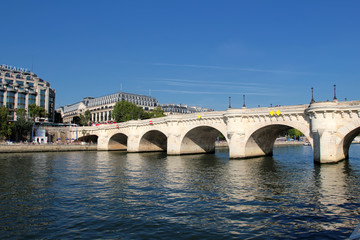 Naklejka premium Seine river in Paris