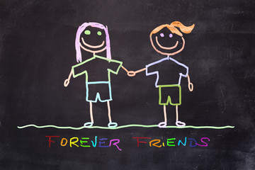 Best Friends Forever Color