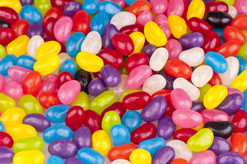close up of jelly beans