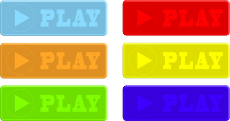 Play button set