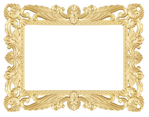Gold frame