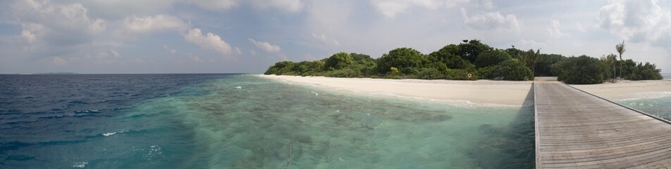 Maldivian island