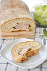 Schweinefilet im Brotteig