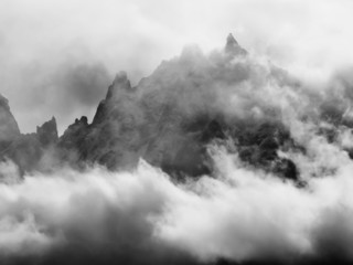 Massif du Mont-Blanc - obrazy, fototapety, plakaty