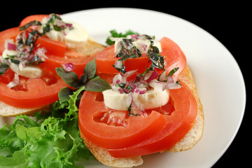 Tomato And Bocconcini Bites