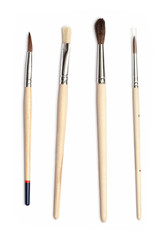 Four Paint Brushes