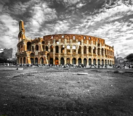 Fototapete Rund Das majestätische Kolosseum, Rom, Italien. © Luciano Mortula-LGM
