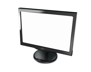 Ecran plat détouré