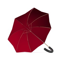 3d Red umbrella