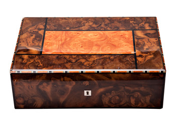 wood box isolated