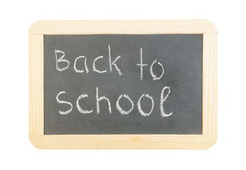 Obraz premium School board isolated on white background