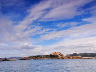 Harbor in Ibiza Town, Balearic Islands, Spain