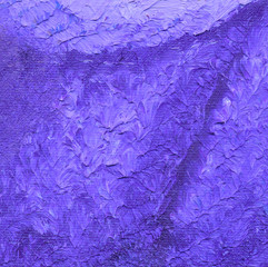 Closeup - part of oil painting