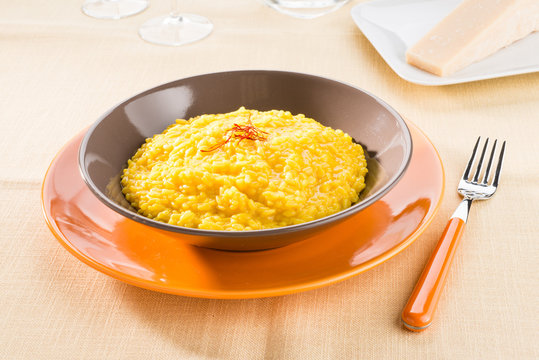 Risotto con zafferano - Saffron rice