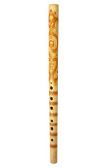 Wooden folk whistle.