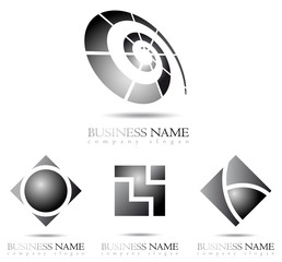 Business logo spiral design