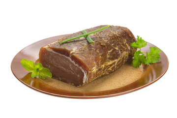 Smoked beef
