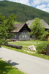 Wooden cottage in  Cicmany - Slovakia