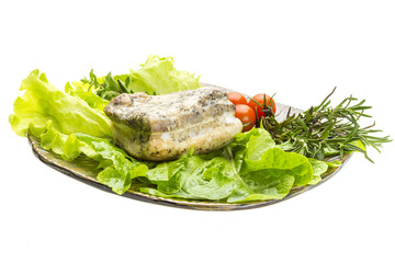 Bacon with vegetables