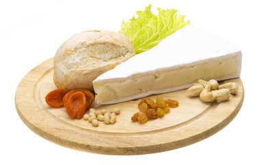 piece of Brie cheese