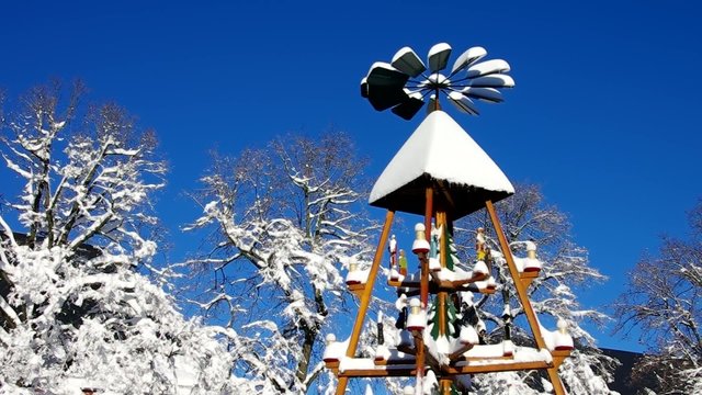 Marienberg Weihnachtsmarkt vid 03